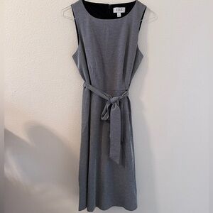 Black and white lined ELLE dress